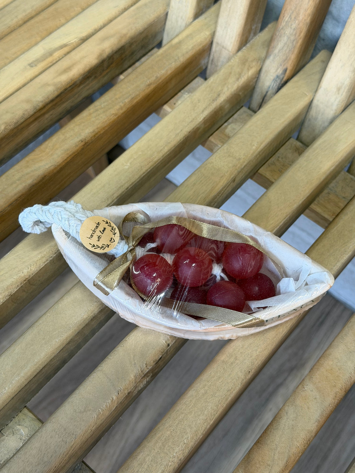 Hand & Body Soap Boat-Red