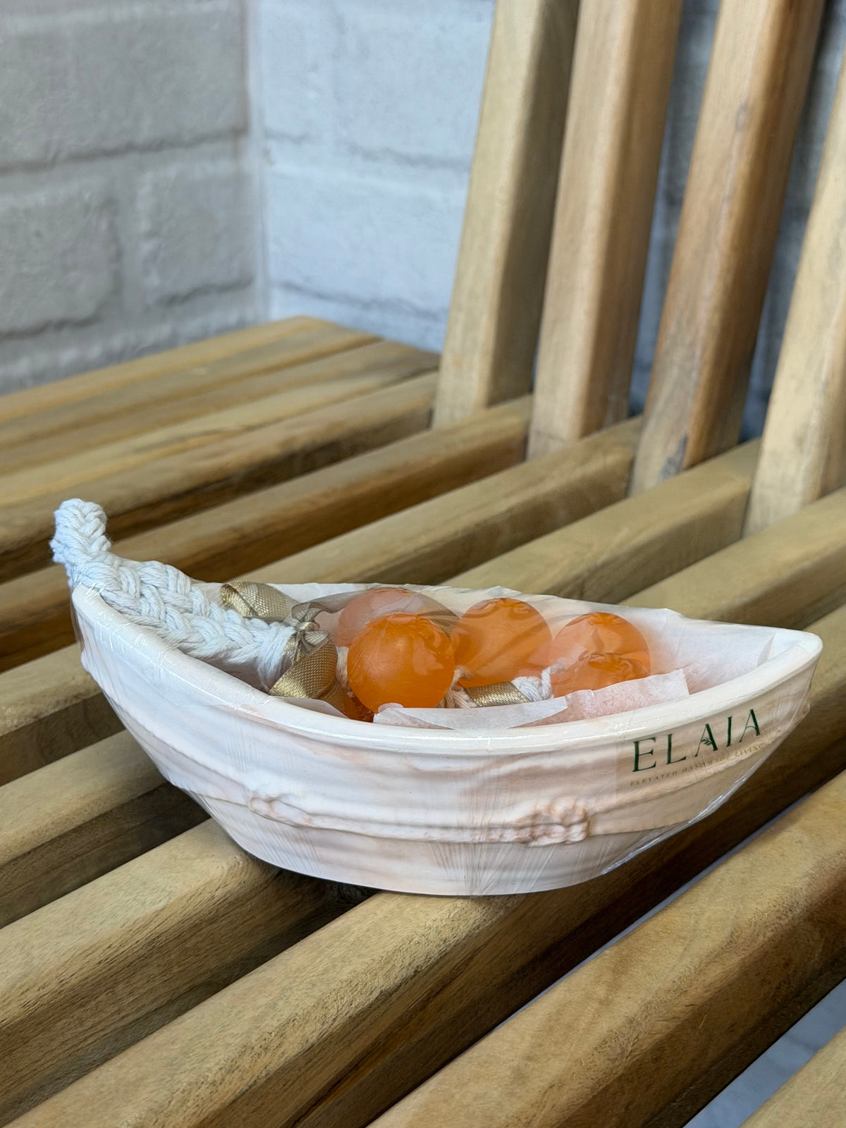 Hand & Body Soap Boat - Orange