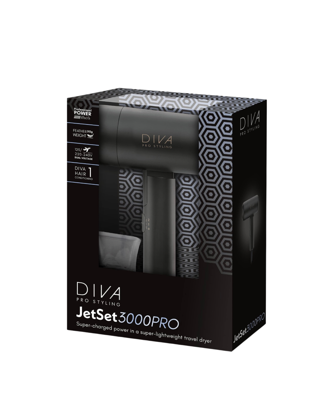 Diva Pro Styling - Jet Set 3000 Pro Dryer