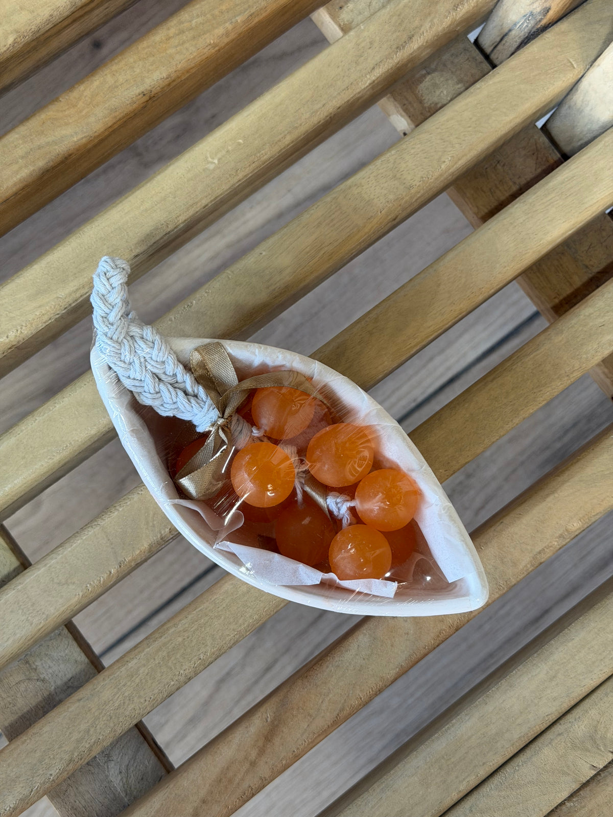 Hand & Body Soap Boat - Orange