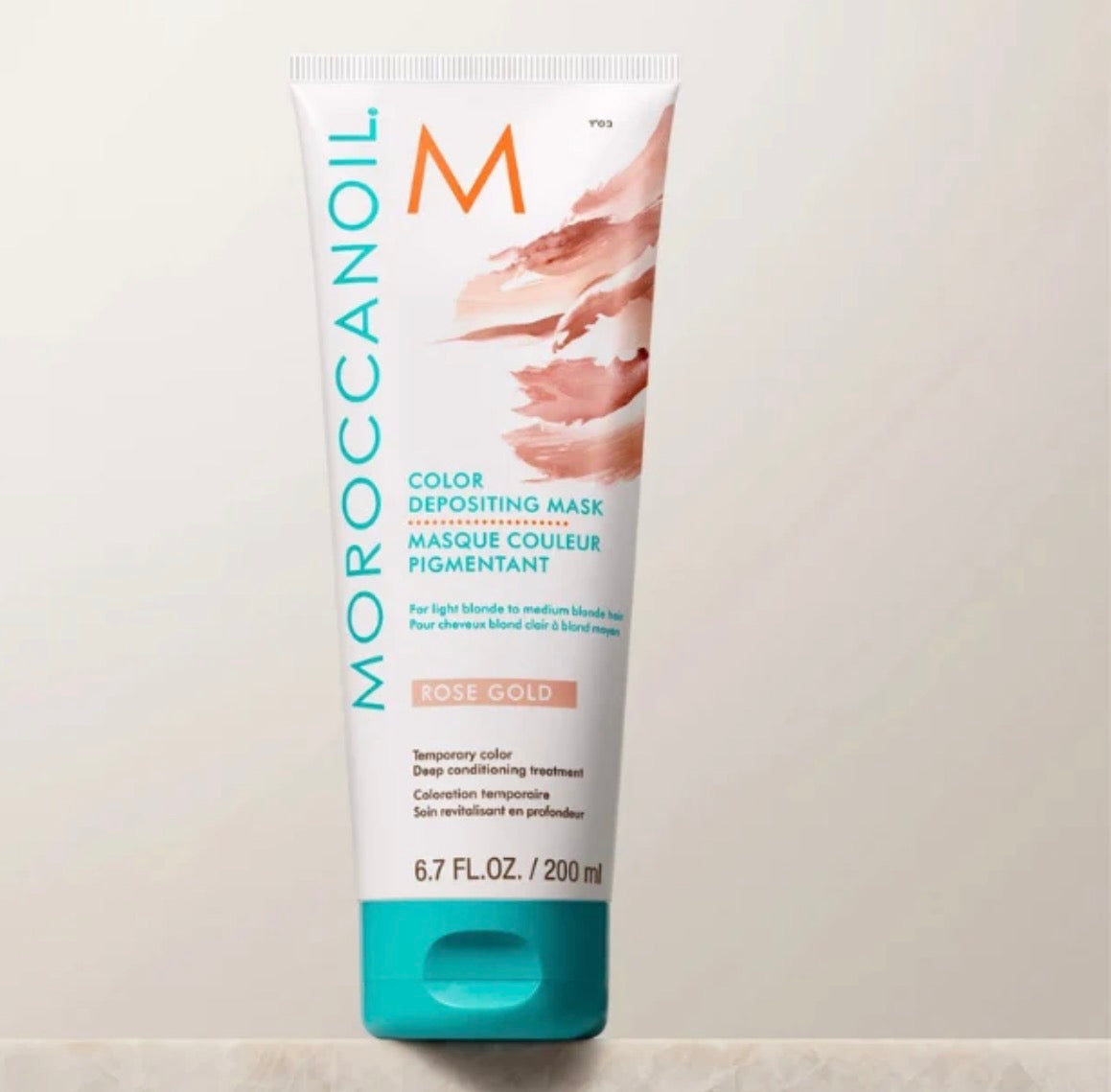 Rose Gold Color Depositing Mask