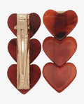 Heart Clip - Delicate Red