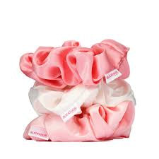 Silky scrunchies