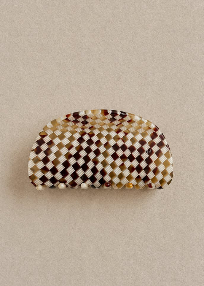 Damier Hair-Clip